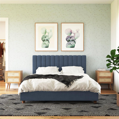 Novogratz brittany upholstered queen bed discount